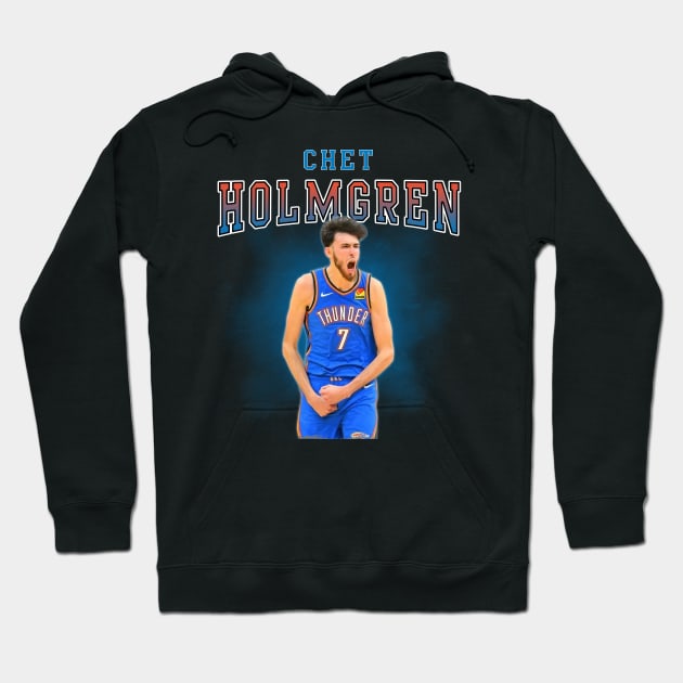 Chet Holmgren Hoodie by Bojes Art